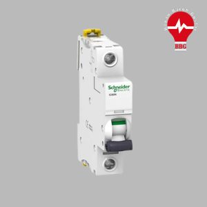 کلید مینیاتوری اشنایدر،تک پل، 2 آمپر، 6 کیلو آمپر C2 schneider