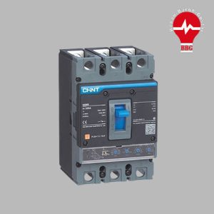 کلید اتوماتیک 100 آمپر CHINT غیرقابل تنظیم حرارتی-مغناطیسی (256KA) NXM-125S/3300