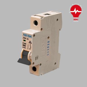 کلید مینیاتوری پارس فانال 1 پل 16 آمپر 6 کیلو آمپر PFN-61-C16