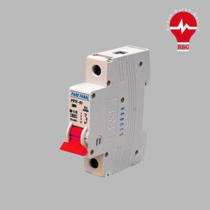 کلید مینیاتوری پارس فانال 1 پل 10 آمپر 6 کیلو آمپر PFN-61-C10