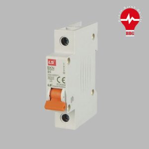 کلید LS مینیاتوری،1 پل،1 فاز ،1 آمپر،6 کیلو آمپر، سری BKN