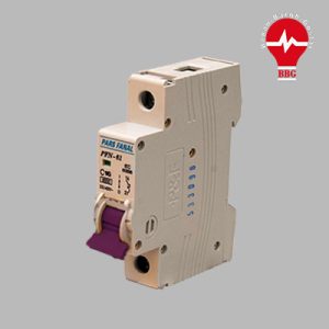 کلید مینیاتوری پارس فانال 1 پل 32 آمپر 6 کیلو آمپر PFN-61-C32