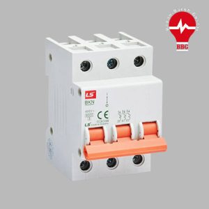 کلید LS مینیاتوری 3 پل 3 فاز 50 آمپر 10 کیلو آمپر سری BKN