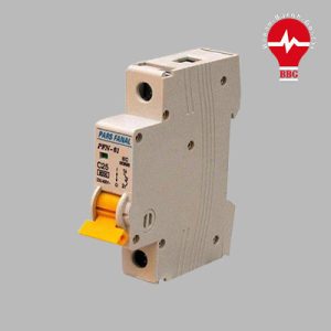 کلید مینیاتوری پارس فانال 1 پل 25 آمپر 6 کیلو آمپر PFN-61-C25