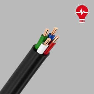 کابل مفتولی (زمینی) نمره 4×4 برند افشار نژاد خراسان ( یک متر )