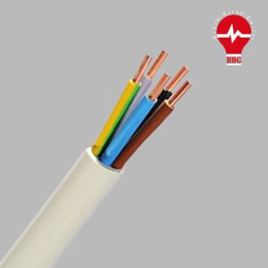 کابل مفتولی (زمینی) نمره 35×5 برند افشار نژاد خراسان ( یک متر )