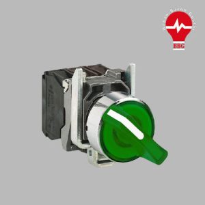 کلید یک طرفه چراغدار 220V کوینو NS22-S2-L2ALG1A0B